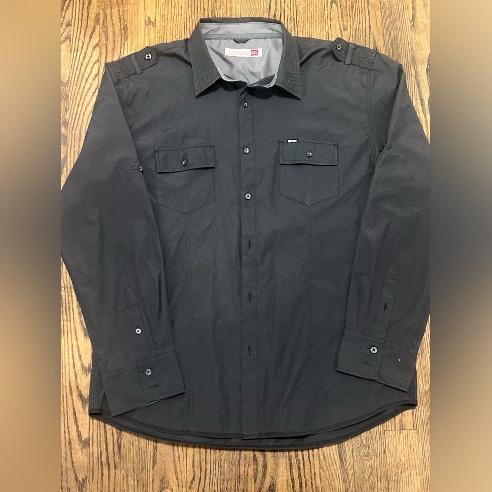 Sovereign Code Black Collar Shirt
